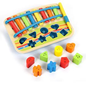 Jouets d'extérieur en pin du Vietnam GENIUS, puzzle à faire soi-même, haute qualité, nouvelles structures multicolores pour le divertissement intérieur, 5-7 ans - Product Image 6