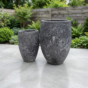 Pot de fleurs moderne en plastique, prix d'usine, vente en gros, jardinière haute pour sol, jardin, maison, bureau, salon, intérieur, extérieur, décoration - Product Image 2