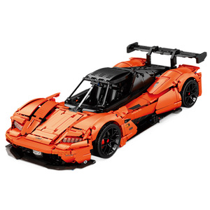 Reobrix 11011 KTM GTR Racing Car Building Blocks Jouet éducatif d'assemblage pour garçons - Product Image 1