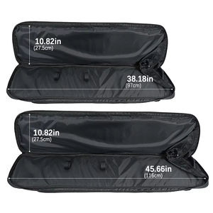 37 ''47'' Long Gun Bag Double Soft Case Backpack Tir tactique Porter des sacs à bandoulière pour accessoires de chasse - Product Image 3