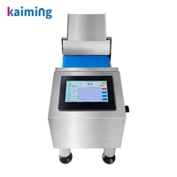 Máquina de control de peso en línea de una etapa con clasificación izquierda/derecha para alimentos, cartones, botellas, latas, film y papel