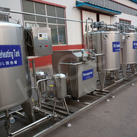 HNOC pasteurisation du lait Stérilisateur à faible teneur en amandes de vache Petits lots 200l 150 60 L Pasteurisateur de lait
