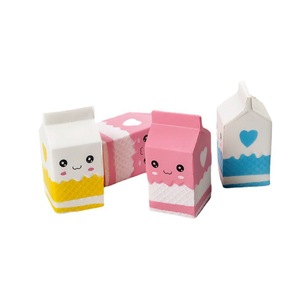 Jincan Factory Direct PU <b>Milk</b> <b>Box</b> Squishy Slow Rebound Decompression Simulation Handicraft Toy for Boys and Girls - Product Image 4