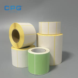 Etiqueta Térmica Personalizada con Código de Barras 50x30mm, Libre de BPA, Alta Sensibilidad, para Aplicaciones de Escaneo Rápido - Product Image 1