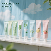 Oem Dentifrice blanchissant pour les dents à la menthe avec élimination naturelle des taches au fluotide Antibactérien Dentifrice équilibrant le pH