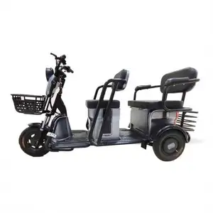 Universal Center Differential Split 3 Wheel Electric Tilting-Electric-Trike For Adult