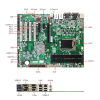 Nouvelle carte mère de serveur industriel ATX KH-B75B LGA1155 Intel Core CPU DDR3 16 Go double canal SATA USB 3.0