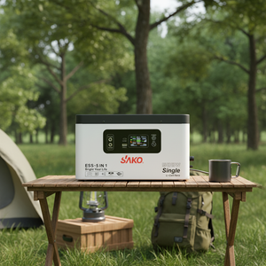 Générateurs solaires portables pour l'extérieur, packs d'énergie solaire 300W 500W 1000Wh avec batteries LiFePO4 pour le camping et panneaux solaires - Product Image 2
