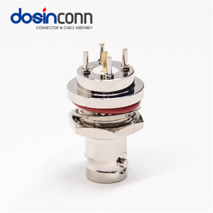 Đầu Nối Vòng Chữ O Chống Nước Jack Cái <span class=keywords><strong>BNC</strong></span> Đầu Nối Bảng Mạch PCB Thẳng 50 75 Ohm Ổ Cắm Máy Quay Video CCTV DC - Product Image 3