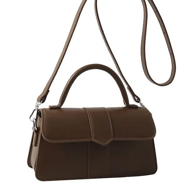 Прямая Продажа с фабрики доступная простая Классическая однотонная женская сумка на одно плечо модная Универсальная женская сумка