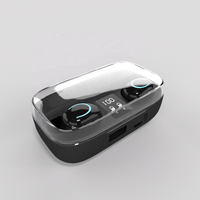 Écouteurs haute capacité Tws écouteurs bluetooth HIFI son surround écouteurs sans fil avec source portable