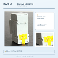 Kampa THC15A Sakelar Waktu Digital LCD AC 220V Bertenaga Baterai Pilihan 16A 20A 30A untuk Sistem Kontrol Listrik Rumah