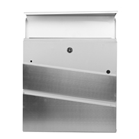 Boîte aux lettres étanche en acier galvanisé de haute qualité MD002 en acier inoxydable ; Nouveauté pour appartement et jardin