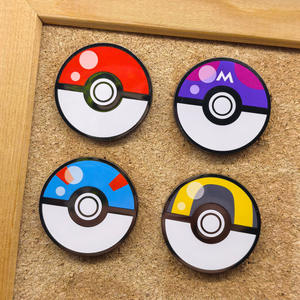 애니메이션 만화 도매 핀 좋은 품질 찌르다 공 에나멜 핀 배지 어린이 팬을위한 사용자 정의 하드 에나멜 핀 - Product Image 2