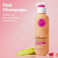 Huile à raser parfumée à la vanille, champagne, cachemire et noix de coco, anti-irritation, adoucit la barbe, rasage en douceur, senteur fraîche et confortable