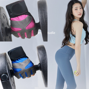 2026 Coexistence Custom Logo Cycling Gym <b>Weight</b> Lifting Half Finger Fitness Workout <b>Gloves</b> Unisex Zhejiang Wholesale Sports - Product Image 2