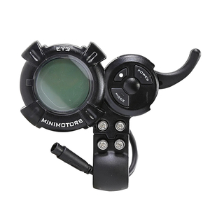 Pour écran EY3 pour trottinette électrique Minimotors WOLF MANTIS PRO+ Series, accélérateur en plastique noir, 100% neuf, durable - Product Image 5