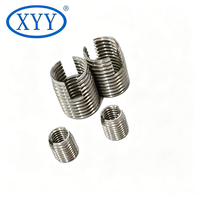 High Toughness TC4 Titanium Self Tapping Insert Small Installation Deformation Thread Sleeve for Precision Sensor Housing Repair