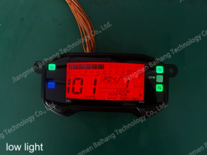 Accessoires numériques LCD Gixxer tableau de bord <span class=keywords><strong>moto</strong></span> compteur de vitesse odomètre pour <span class=keywords><strong>Suzuki</strong></span> <span class=keywords><strong>GSX</strong></span> R150 GSXR150 - Product Image 3