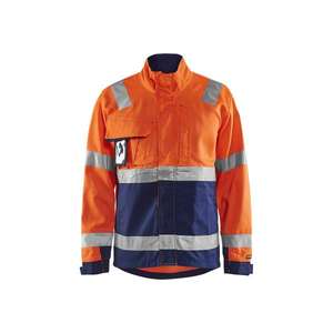 BLAKLADER - 4064181153894XL Chaqueta Hi-Vis Naranja/Azul marino-EAN 7330509519509 ROPA DE TRABAJO DE LA HI-VIS - Product Image 1