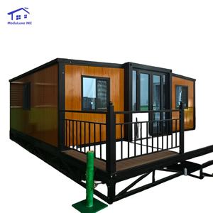 Casa contenedor de 20 pies, diseño modular expandible, acero + panel sándwich, impermeable y resistente a huracanes - Product Image 5