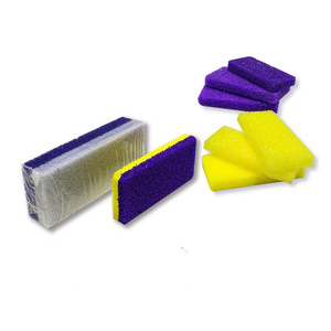 Lima doble para pies al por mayor, esponja de pedicura de alta calidad, piedra pómez para pies, depurador removedor de callos de piel dura - Product Image 3