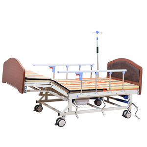 Barato al por mayor ajustable Manual médico Hospital cama casa Cama - Product Image 4