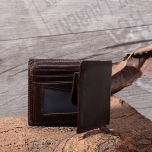 2021 Genuine Leather Durable Luxury Men's Slim <b>Wallet</b> <b>RFID</b> <b>Blocking</b> Animal Prints Short Vintage Open Closure for Horizontal - Product Image 6