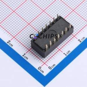 DE-07PD DIP Switch Through hole Component (THT),P=2.54mm Switch Piano Key Single Pole Single Throw 7 2.54mm - Product Image 2