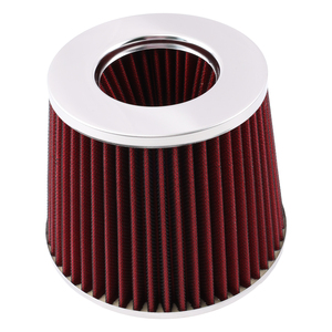 Kit de Admisión de Aire Frío de Alto Rendimiento con Filtro, Estilo Negro y Rojo para BMW Serie 3 323 325 328 330 I6 AIM022-RD-BK de 1999-2005 - Product Image 3