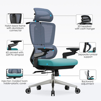 Fabricante de Sillas de Oficina en China, Sillas de Oficina Ergonómicas de Respaldo Alto, Sillas Giratorias de Malla, con Certificación BIFMA y CN