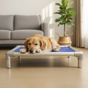 Groothandel Luxe Hondendekbedden Verwijderbaar Veilig Verhoogd Design Ecologisch Koelend Aluminium Frame Voordelige Huisdierproducten - Product Image 2
