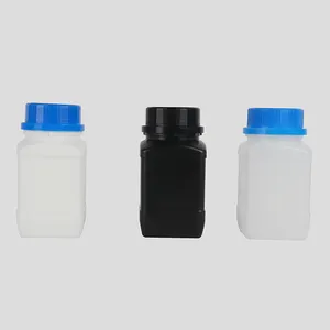 Лабораторная Высококачественная полиэтиленовая бутылка с широким горлышком, химическим пластиковым реагентом