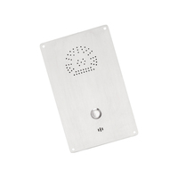Système d'interphone SIP anti-vandalisme pour point d'urgence anti-poussière avec téléphone mains libres pour ascenseur