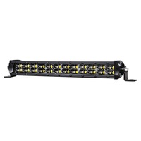 Barre lumineuse LED à double rangée 12 LED, en aluminium, faisceau combiné spot et large, 72W, pour toit de camion, accessoires d'éclairage de véhicule