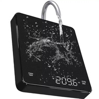 Timbangan Dapur Digital Presisi Pintar 3kg/0.1g, Laris Manis, ABS Tahan Air, Layar LCD, Timer, 30kg, untuk Makanan, Kopi, dan Barang Lainnya