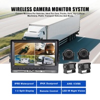 Système ADAS intelligent, moniteur de bus, écran de voiture 9 pouces, caméra de recul avec carte SIM pour kit vidéo de sécurité de véhicule et camion