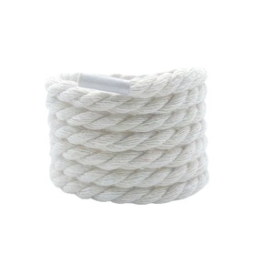 Lacets en Corde de Chanvre à Trois Brins YH, Épais, Noirs, Style Samurai <span class=keywords><strong>Dunk</strong></span>, Ronds, Largeur 8mm pour Baskets - Product Image 5
