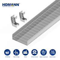Hdmann BV Certifié – Chemin de câbles en acier inoxydable passifé et mariné pour la distribution électrique dans la construction industrielle