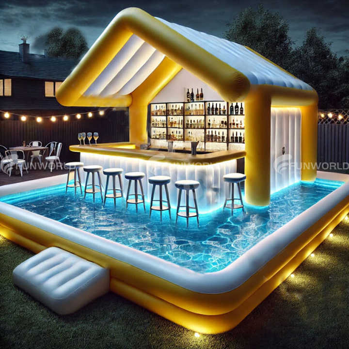 Funworldsport Floating Water Sofa - Durable & Eco-friendly
