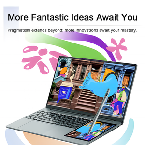 Kustom Win11 atordineur portabel <span class=keywords><strong>i7</strong></span> komputer laptop pc 15.6 inci + 7 inci layar ganda SSD 512GB netbook murah baru - Product Image 2