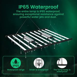 Éclairage horticole à spectre complet 650W pour plantes d'intérieur, angle de faisceau 120° °   Profilé en aluminium IP65 pour éclairage LED améliorant la luminosité - Product Image 6