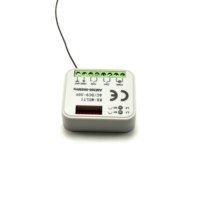 Interrupteur à distance sans fil universel 433 MHz, récepteur à 2 canaux et télécommande RF 433 MHz à 4 touches