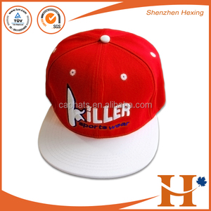 nel rojo bordado casquillo del camionero de malla/gorra de béisbol/del casquillo del Snapback de Guangzhou sombrerero de fábrica - Product Image 6