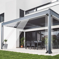 Bâche en PVC transparente personnalisée, imperméable, pour auvent de pluie, tissu de couverture extérieure, OEM ODM