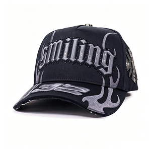 Gorras de Diseño Nuevo Estilo Urbano con Visera Curva G5, Bordado Personalizado de Dragón, 5 Paneles, Baez Shifu, Venta al por Mayor de Fábrica, Baez X <span class=keywords><strong>Adriano</strong></span> - Product Image 6