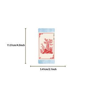 Kunden spezifische chinesische Volkskunst Phantasie benutzer definierte Briefpapier Handwerk schönes Lesezeichen - Product Image 3