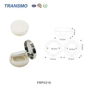 Boîte vide pour poudre compacte, boîte à poudre en plastique, contenant à blush en plastique, emballage pour poudre - Product Image 2