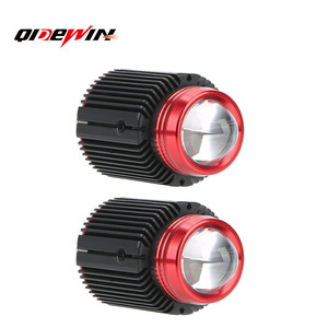 QIDEWIN ไฟสปอร์ตไลท์ LED สำหรับมอเตอร์ไซค์ 1500lm ชนิดเลนส์อะลูมิเนียม ไฟหน้าแบบติดตั้งเพิ่มเติม อัพเกรด - Product Image 1