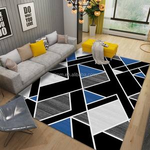 Tapis Lavable Antidérapant Dessous Conception Motif Taille Peut Être Personnalisé Salon Tapis De Velours En Cristal - Product Image 3